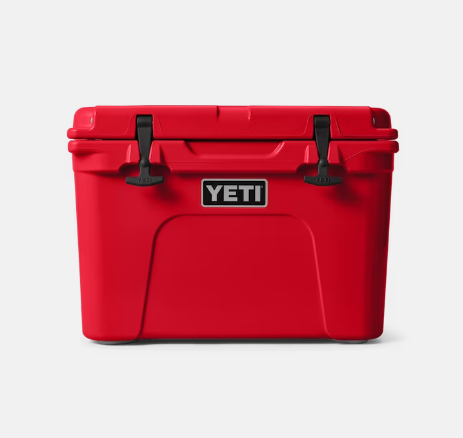 Yeti Roadie 24 vs Roadie 48 Wheeled Cooler Rescue Red & Canopy