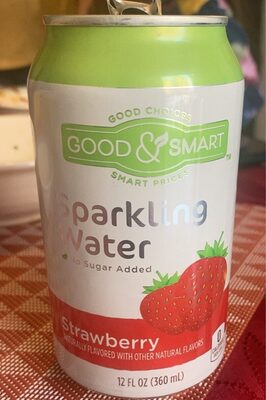 Strawberry Sparkling Water, Strawberry