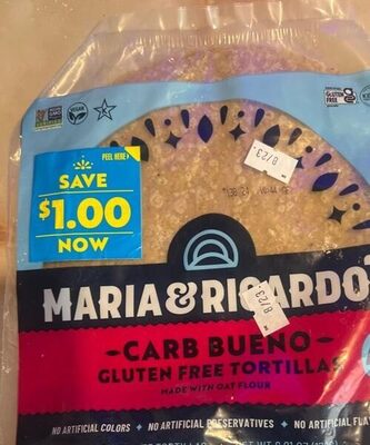 Maria and Ricardo’s Gluten Free Tortillas