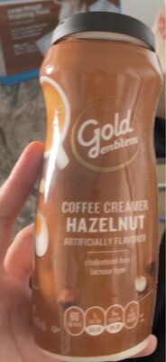 Hazelnut Flavored Coffee Creamer, Hazelnut