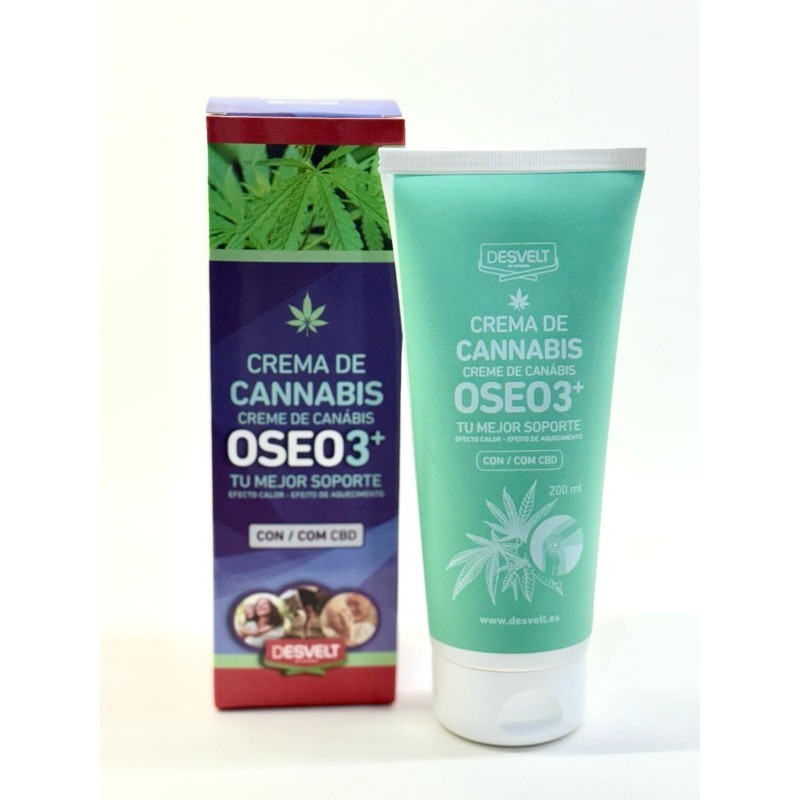CREMA CANNABIS OSEO3+ 200ML DESVELT
