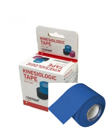 KINESIOLOGIC TAPE BLAU DDERMA