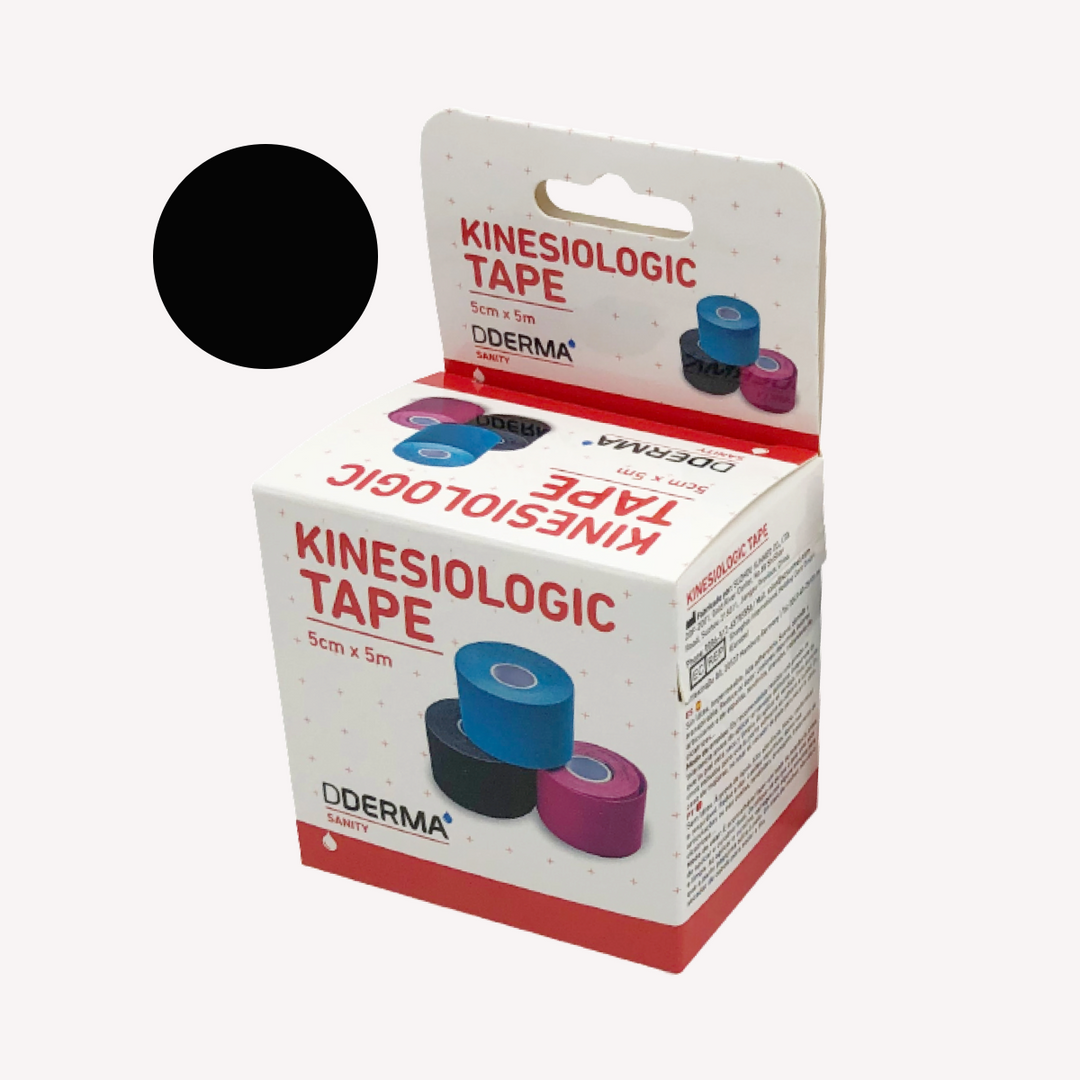 KINESIOLOGIC TAPE NEGRE DDERMA