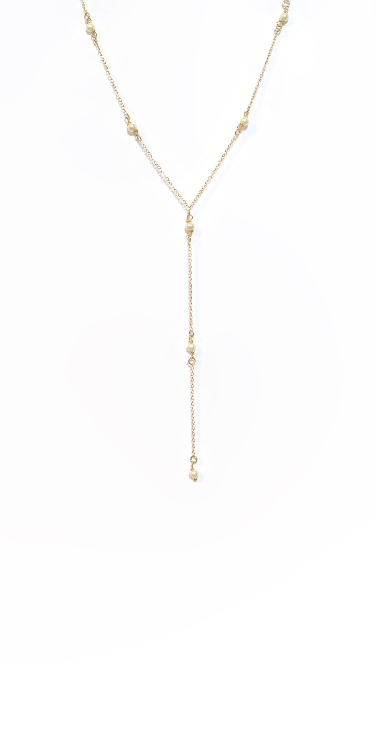 COLLARET AMB PERLETES FARMA BIJOUX