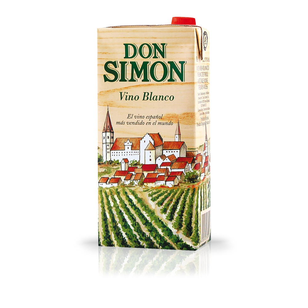 VINO DON SIMON BLANCO BRIK 1 L 12Â§