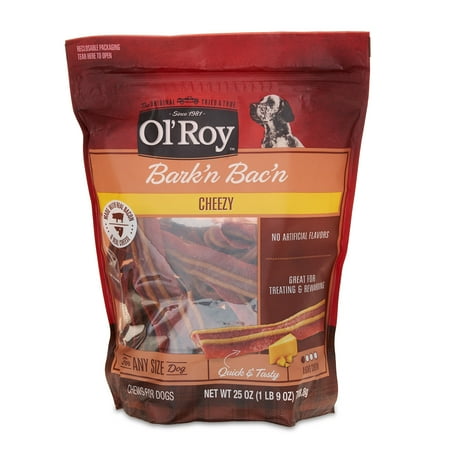 Ol' Roy Bark N Bac N Dog Treats Cheezy 25oz