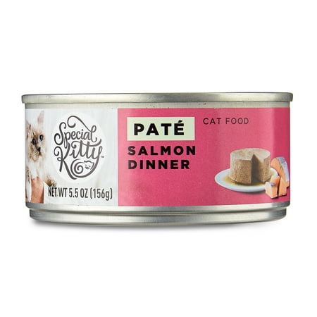 Special Kitty Salmon Dinner Pate Wet Cat Food, 5.5 Oz Can