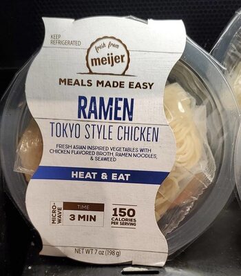 Ramen Tokyo Style Chicken, Ramen