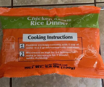 Chicken Flavored Rice Dinner