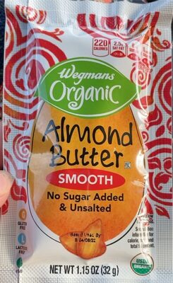 Smooth Almond Butter, Smooth