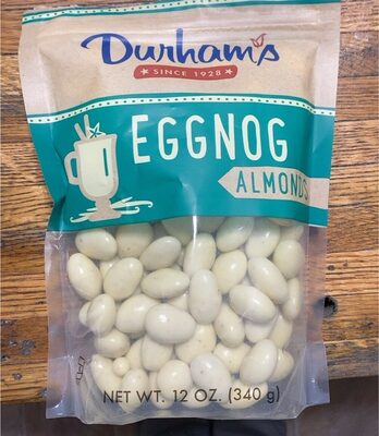 Eggnog Almonds, Eggnog