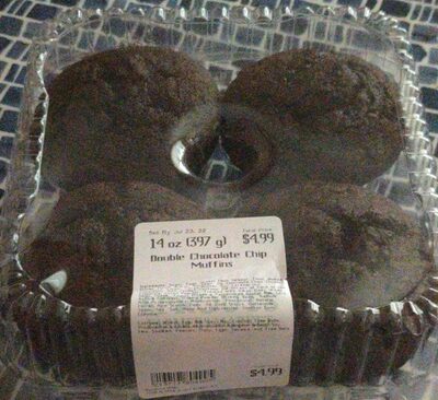 Double Chocolate Chip Muffins