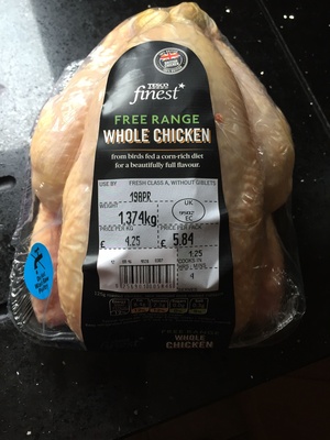 Free Range Whole Chicken