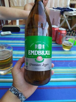 CERVEZA EMDBRAU 1 LT