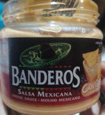 BANDEROS SALSA CON QUESO 300 GR