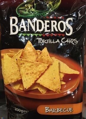 BANDEROS TORTILLA CHIPS BARBACOA 200 GR