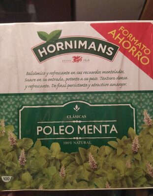 POLEO MENTA HORNIMANS 100 SOBRES