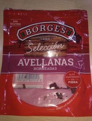 AVELLANA TOSTADA BORGES 80 GR