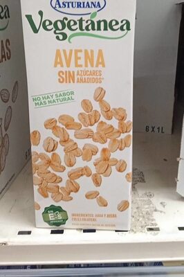 BEBIDA AVENA VEGETANEA S/AZ ASTURIANA 1L