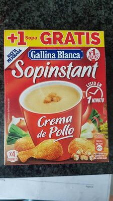 SOPINSTANT G.B. CREMA DE POLLO