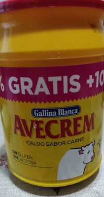 CALDO AVECREM CARNE 1 KG+ 10%