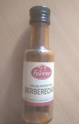 SALSA BERBERECHOS FERRER 125 ML