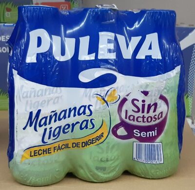 LECHE PULEVA SEMI S/LACTOSA 1 L