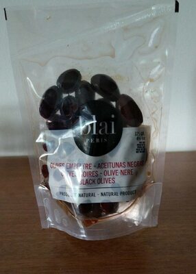 ACEITUNAS NEGRAS BLAI BOLSA 125 GR.