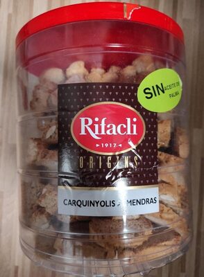 CARQUINYOLIS ALMENDRA RIFACLI BOTE 1400G