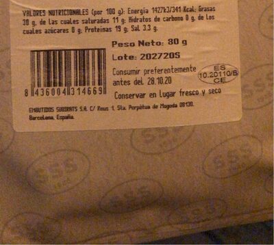 PALETA IB.50% C.CAMPO LONCH.SUBIRATS 80G