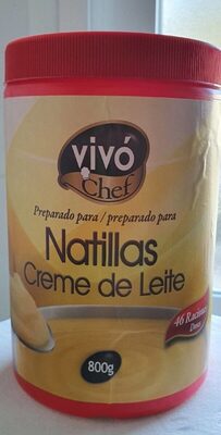 NATILLAS INSTANTANEAS VIVO CHEF 800 GR