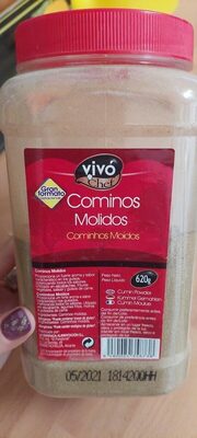 COMINO MOLIDO VIVO CHEF 620 GR