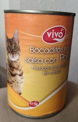 COMIDA GATOS POLLO TANDY LATA 415 GR.F.A