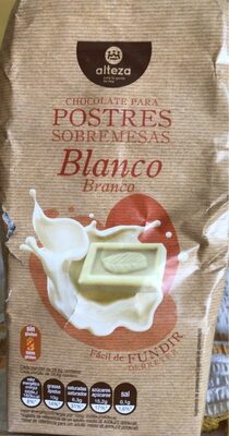 CHOCO BLANCA ALTEZA POSTRES 200 GR