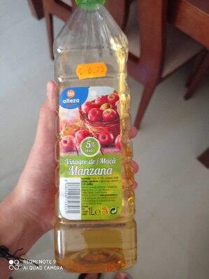 VINAGRE DE MANZANA ALTEZA 1 L (PET)