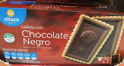 GALLETA CHOCOLATINA CH.NEGRO ALTEZA 150G