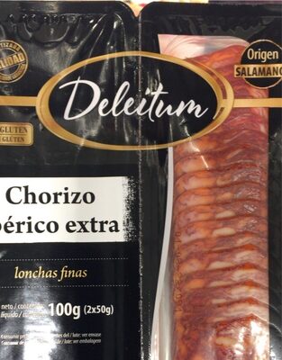 CHORIZO IB.EXTRA L.FINAS DELEITUM 2X50GR
