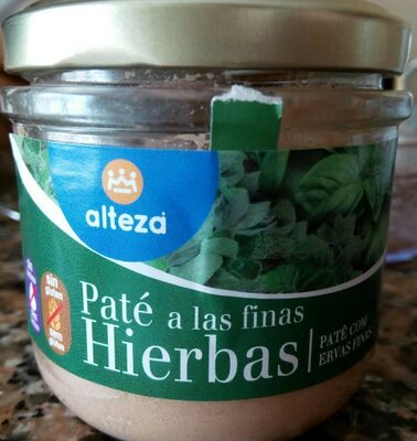PATE FINAS HIERBAS ALTEZA TARRO 160 GR