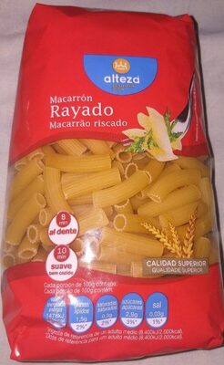 MACARRON RAYADO ALTEZA 500 GR