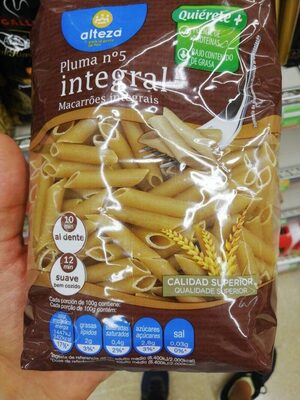 MACARRONES INTEGRALES ALTEZA 500 GR