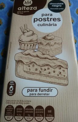 CHOCO.ALTEZA POSTRES 55%CACAO 200GR