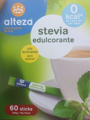 EDULCORANTE STEVIA ALTEZA 60 SOBRES