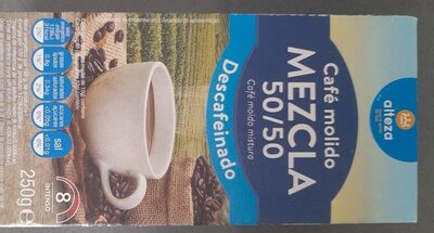 CAFE ALTEZA DESC.MOL.MEZCLA 250G ESTUC