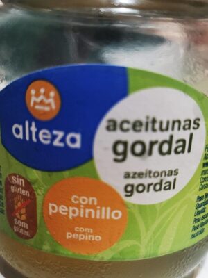 ACEITUNA GORDAL CON PEPIN.ALTEZA 340 GR