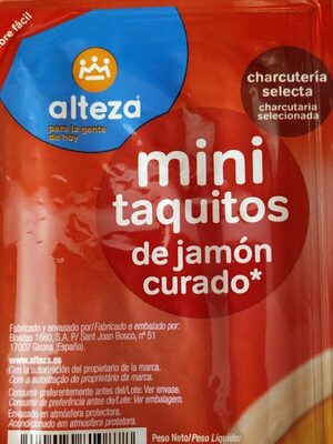 MINI TAQUITOS JAMON ALTEZA 75 GR P-2