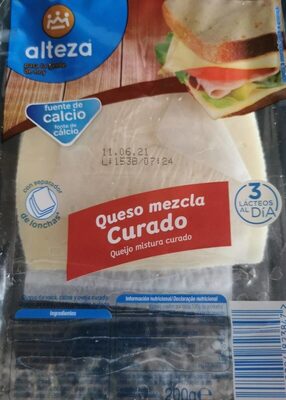 QUESO LONCHAS ALTEZA CURADO 200G