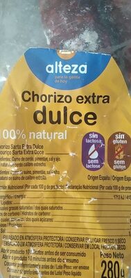 CHORIZO SARTA EXTRA DULCE ALTEZA 280 GR