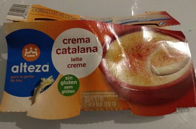 CREMA CATALANA ALTEZA 4x100 G (CARAMELO)