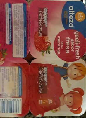 GELATINA ALTEZA FRESA 4x100 G