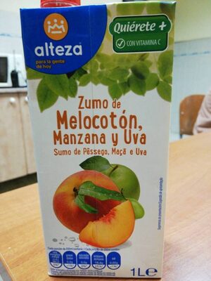 ZUMO ALTEZA MELOCOTON BRIK 1 L